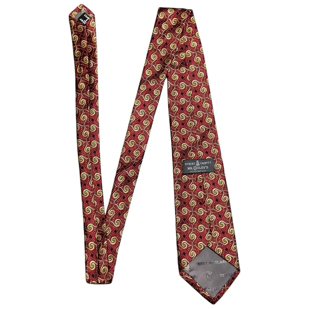 Robert Talbott Best‎ Of Class Hand Sewn Silk Tie Made In USA L: 58